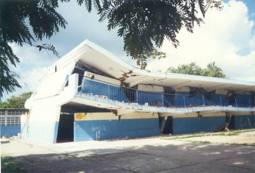 Escuela Cariaco después del terremoto
